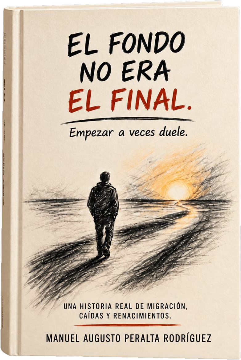 Portada de El fondo no era el final - Manuel Augusto